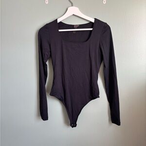 Second Skin Black Bodysuit